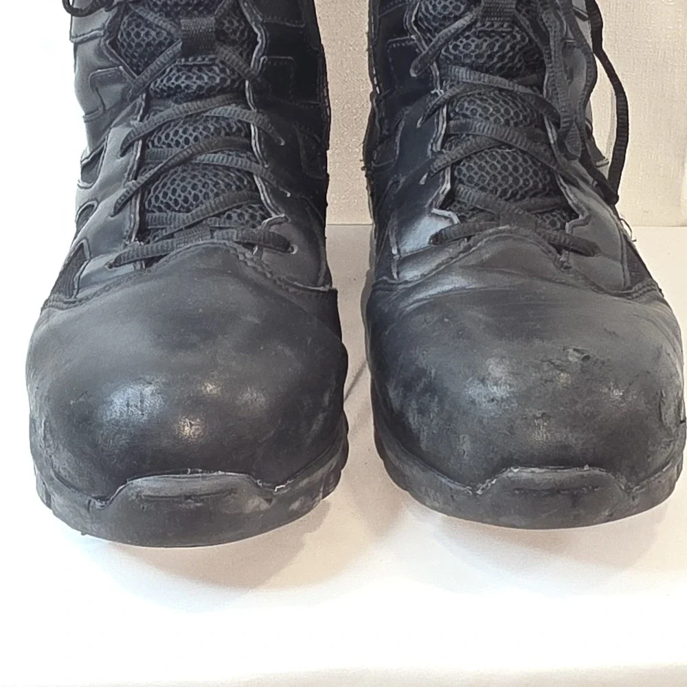 Reebok‎ Mens Tactical Waterproof Sublite Cushion Side Zip Work Boots 11W